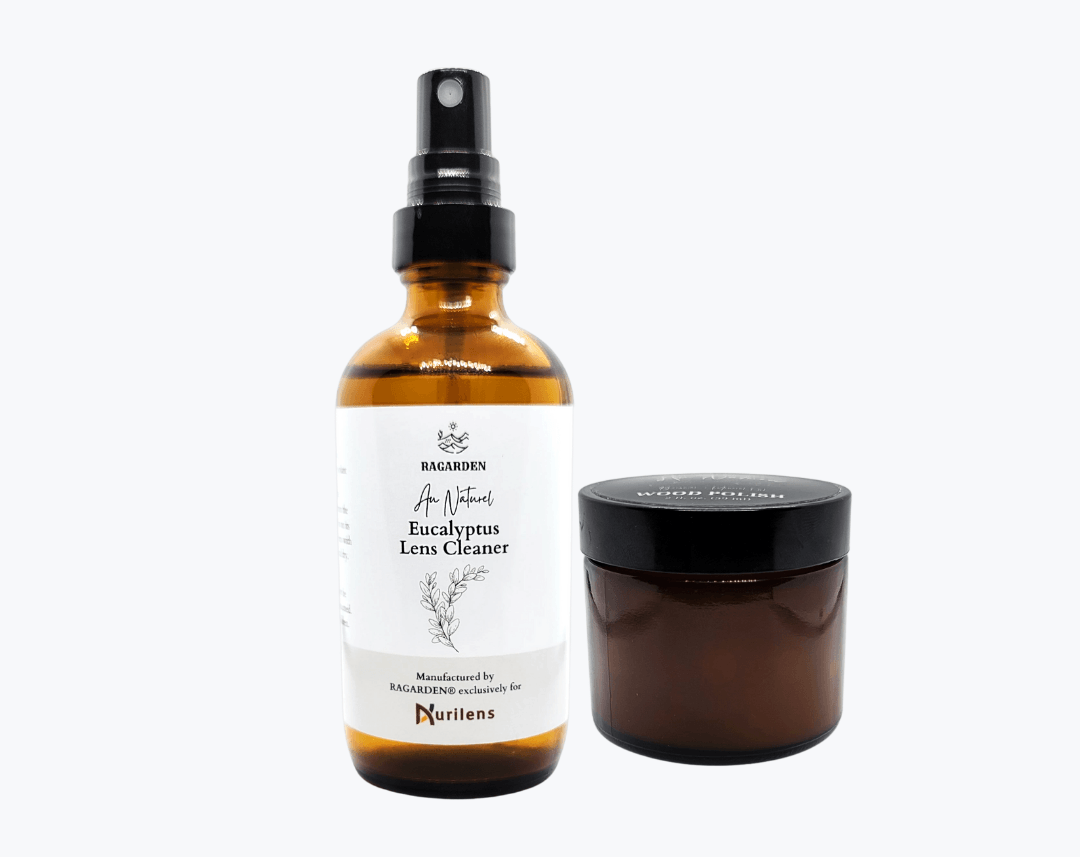 Au Naturel Eyeglass Lens Cleaner & Wood Polish Bundle